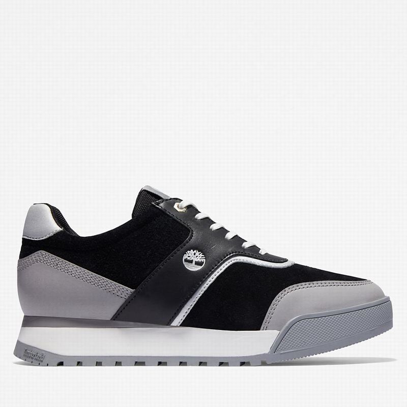 Timberland Miami Coast Leather Sneakers Black | 4677335