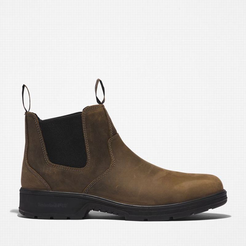 Timberland Nashoba Casual Composite Toe Chelsea Boots Coffee | 5210432