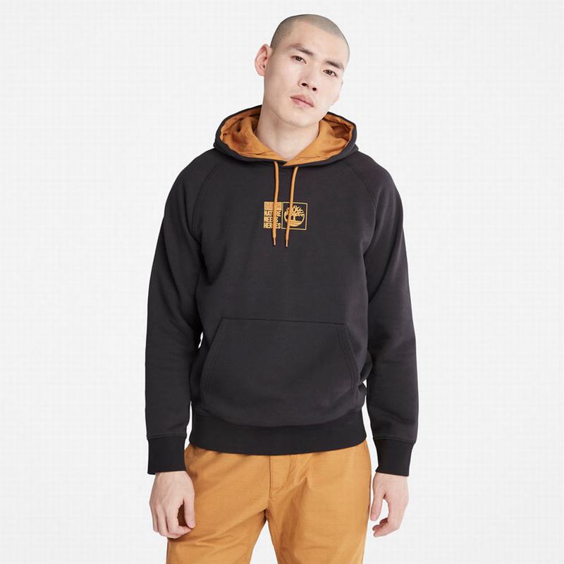 Timberland Nature Needs Heroes Hoodie Black | 93416389