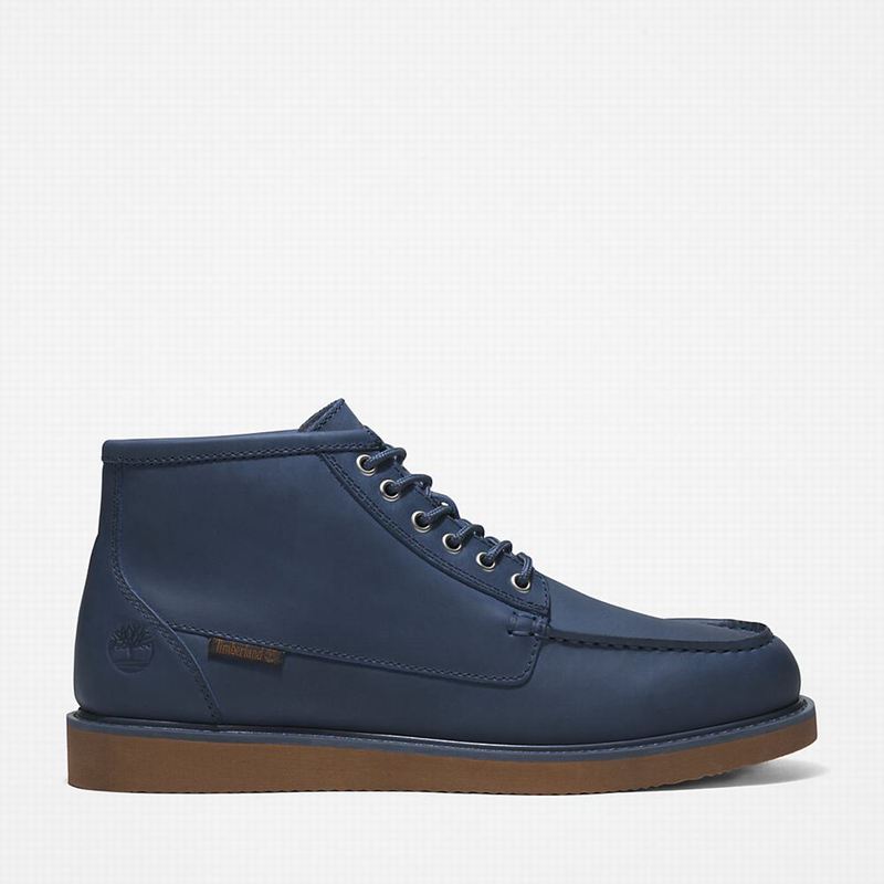 Timberland Newmarket II Moc-Toe Chukka Boots Navy | 98800382