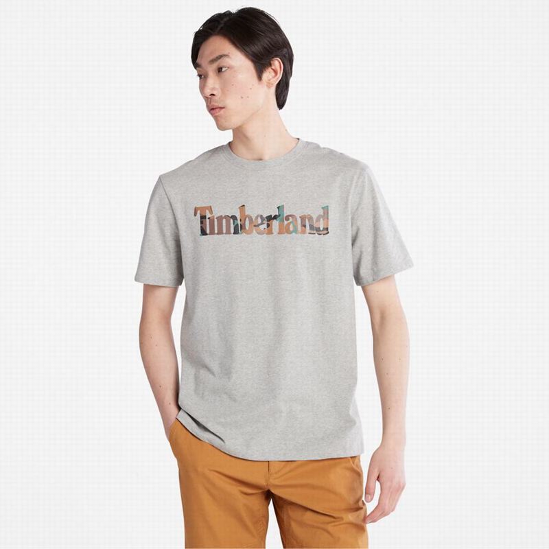 Timberland Organic Cotton Utility T-Shirts Grey | 96559504