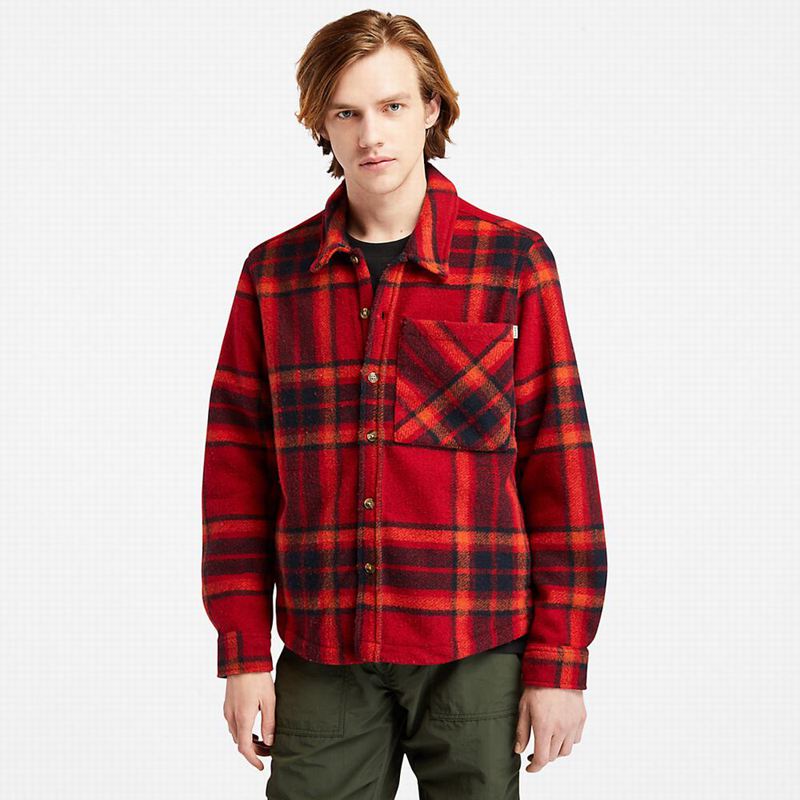 Timberland Outdoor Heritage Field Jackets Red | 26091439