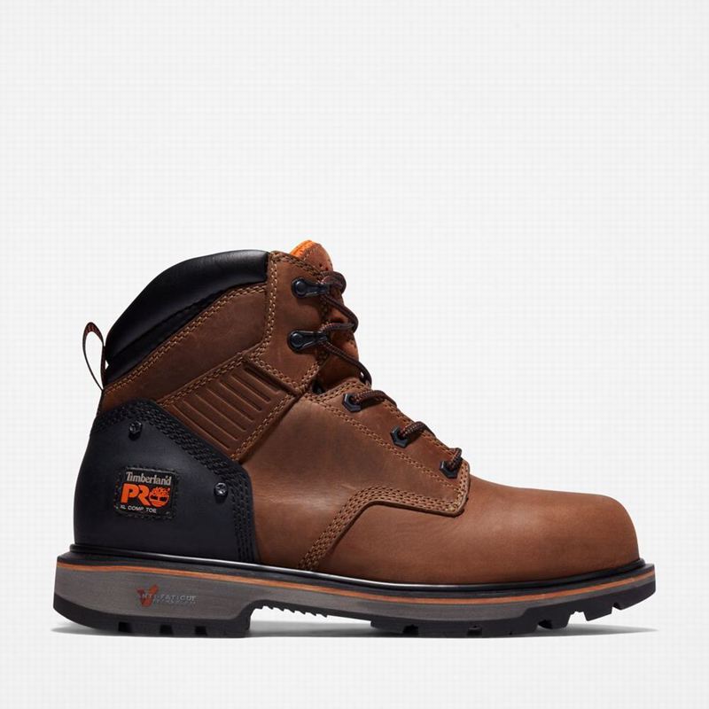 Timberland PRO Ballast 6-Inch Comp-Toe Work Boots Brown | 34627650