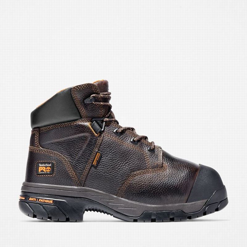 Timberland PRO Helix Met Guard Composite Toe Work Boots Brown | 49874850