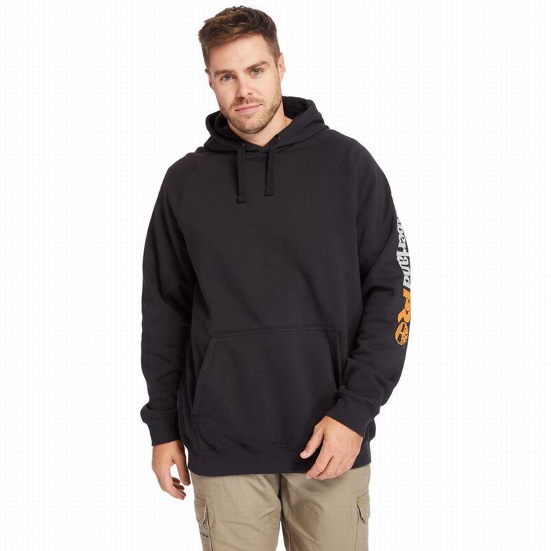 Timberland PRO Hood Honcho Sport Hoodie Black | 27635770