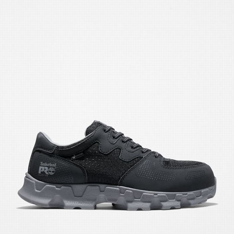 Timberland PRO Powertrain Alloy Toe Work Shoes Grey | 6975409