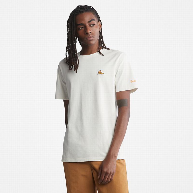 Timberland PRO Wicking Good Sport T-Shirts White | 74269041