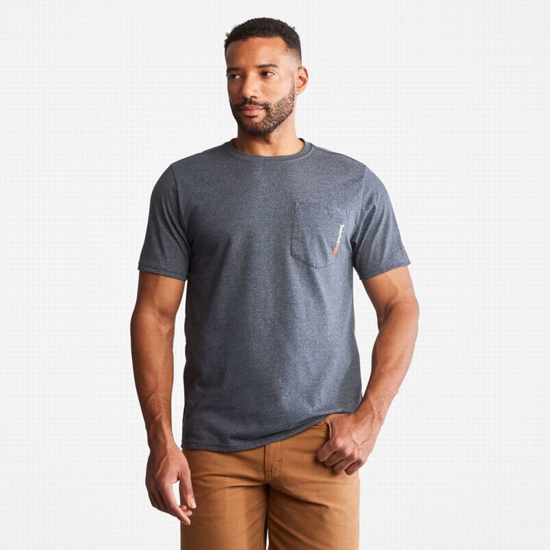 Timberland Photo T-Shirts Navy | 60859273