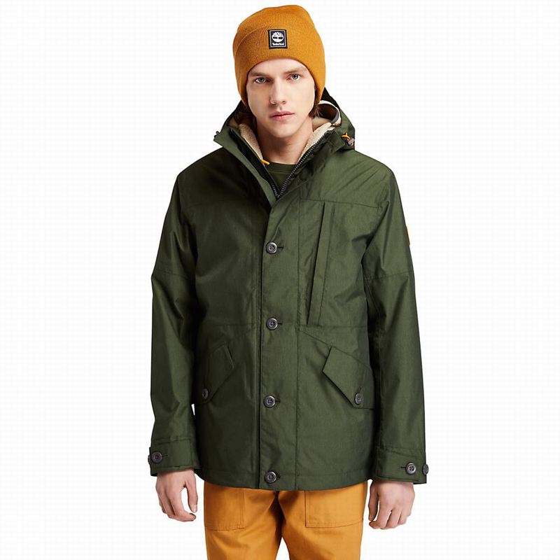 Timberland Progressive Utility Waterproof Jackets Olive | 21873917