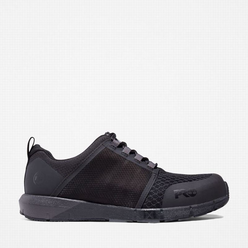 Timberland Radius Composite Toe Work Shoes Black | 48531790