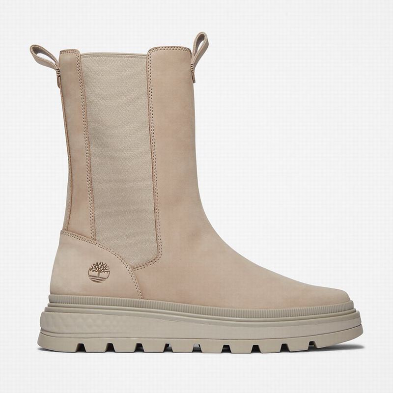 Timberland Ray City GreenStride Combat Chelsea Boots Beige | 42093083