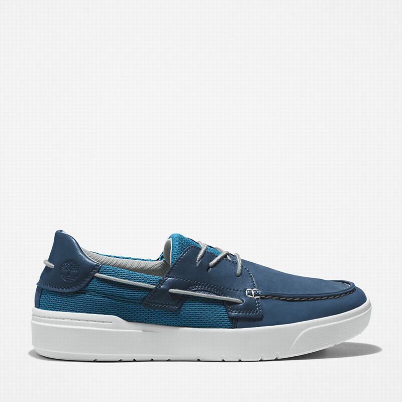 Timberland Seneca Bay Boat Shoes Blue | 4089803