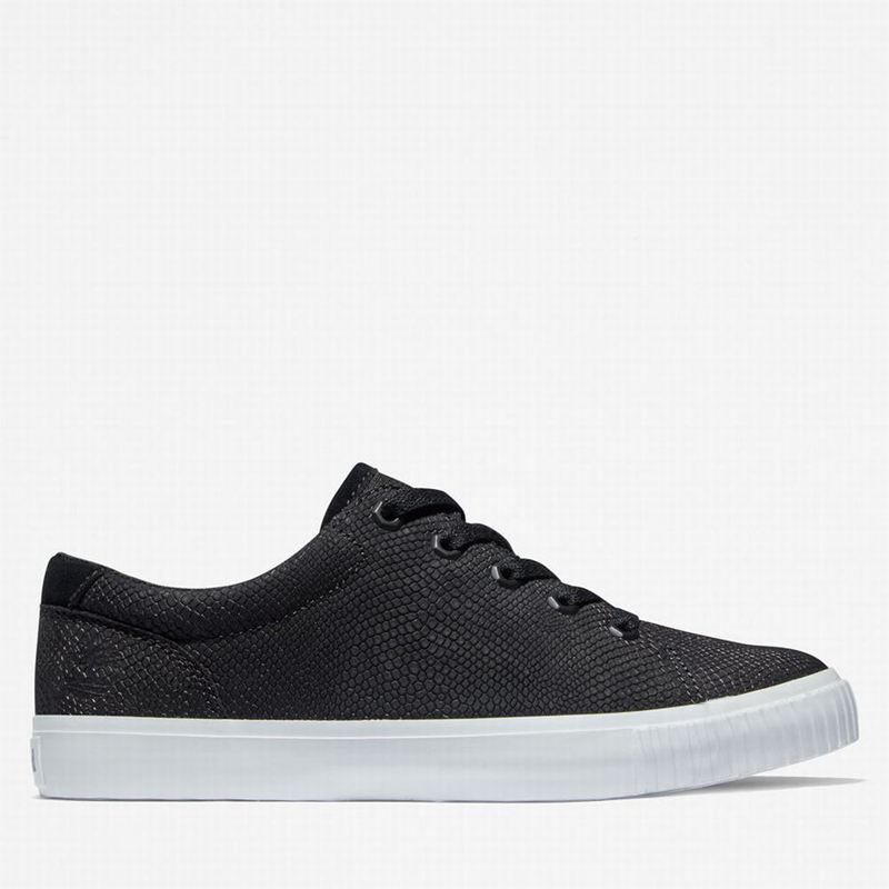 Timberland Skyla Bay Leather Sneakers Black | 37027888