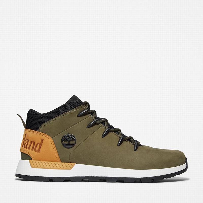 Timberland Sprint Trekker Chukka Boots Olive | 79669734
