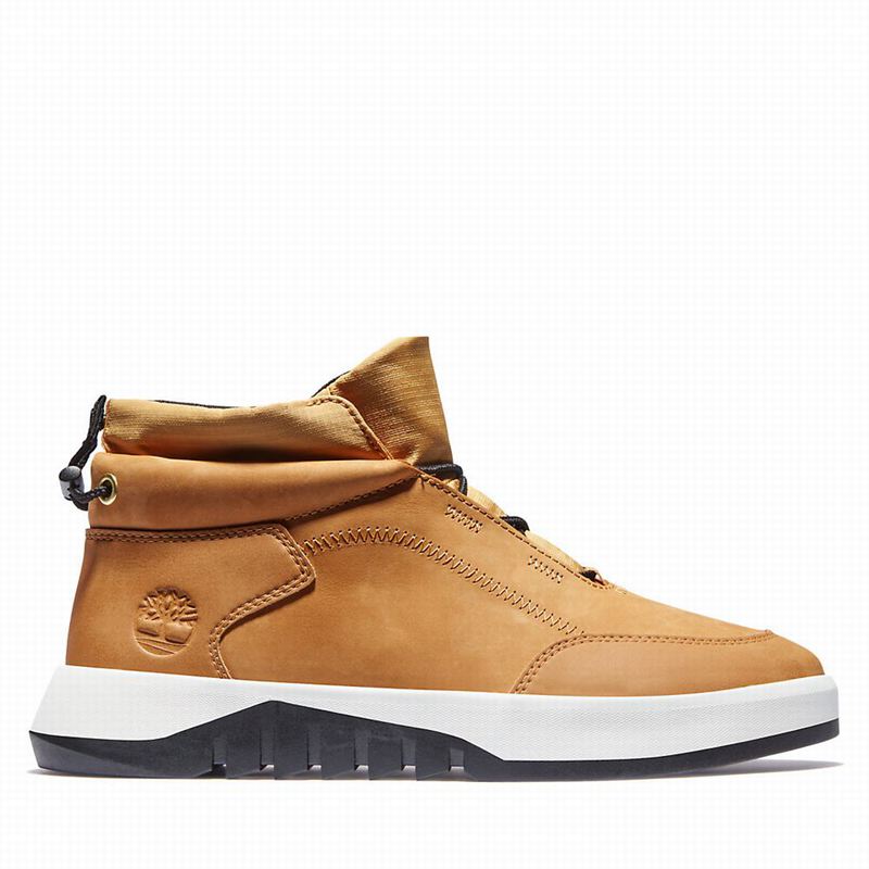 Timberland Supaway Leather Chukka Boots Yellow | 25253620