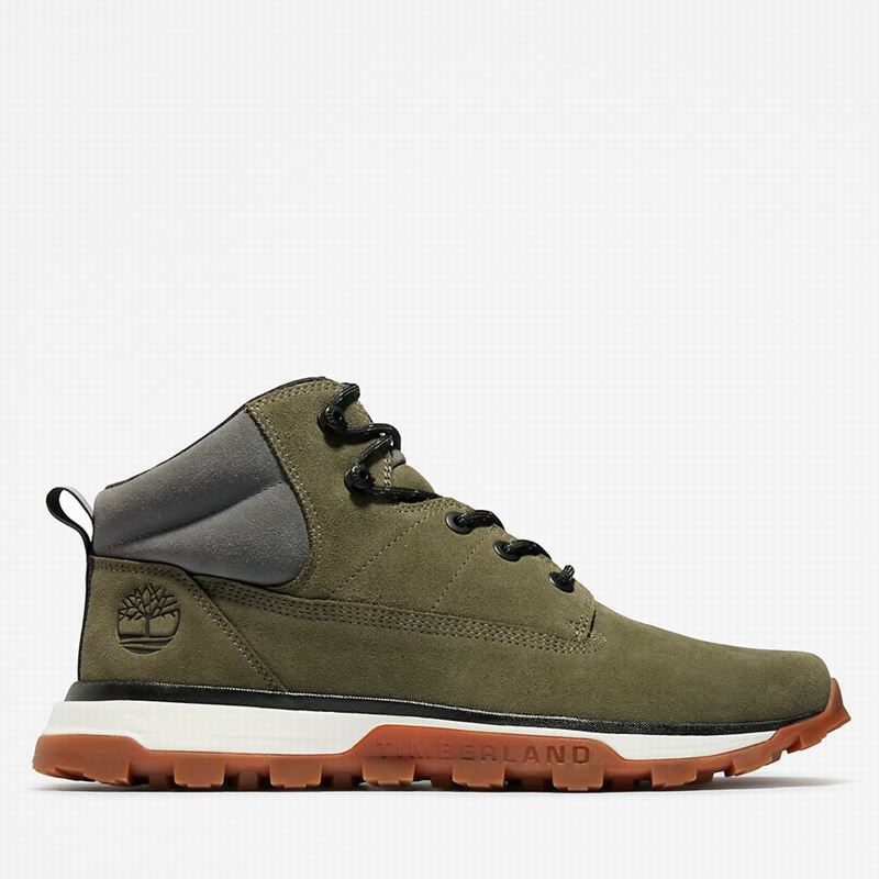 Timberland Treeline Chukka Boots Olive | 16149457