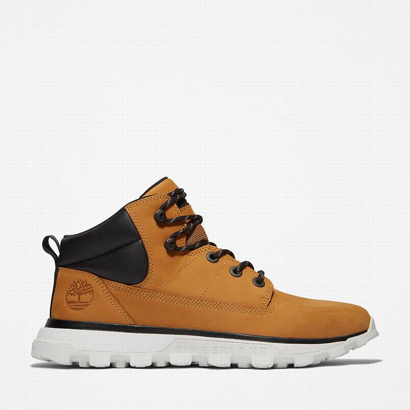 Timberland Treeline Chukka Boots Yellow | 54889919