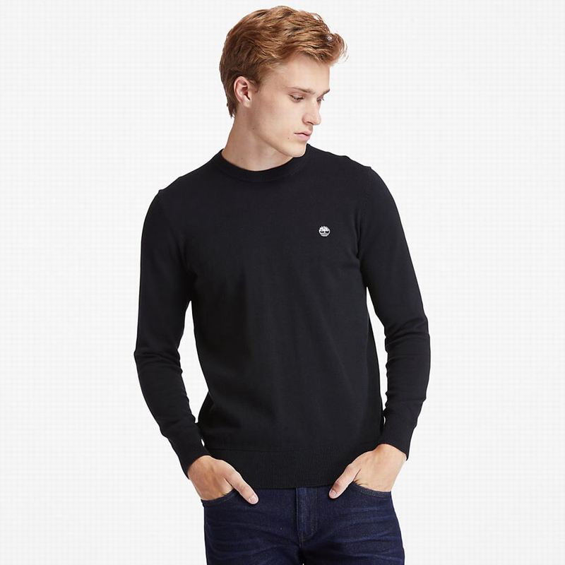 Timberland Williams River Organic Cotton Sweaters Black | 30884297