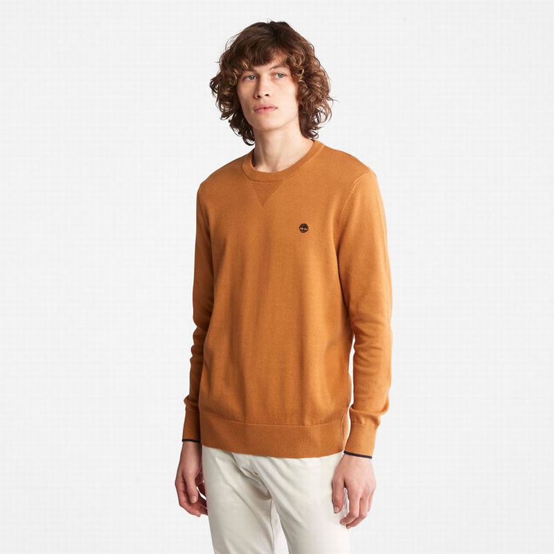 Timberland Williams River Organic Cotton Sweaters Yellow | 59469621