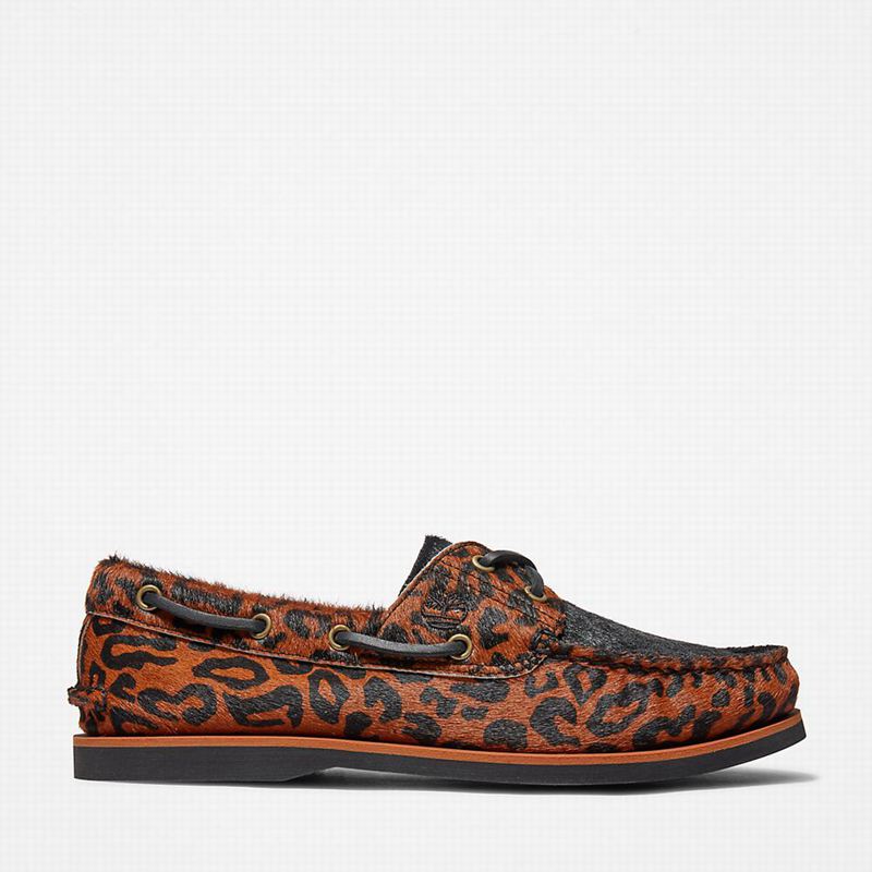 Timberland x Wacko Maria Classic 2-Eye Boat Shoes Brown | 36523802